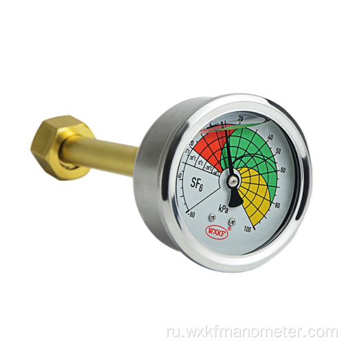 SF6 измерения газовой плотности с указанием индикации
